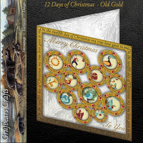12 Days of Christmas - Old Gold