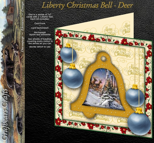 Liberty Christmas Bell - Deer