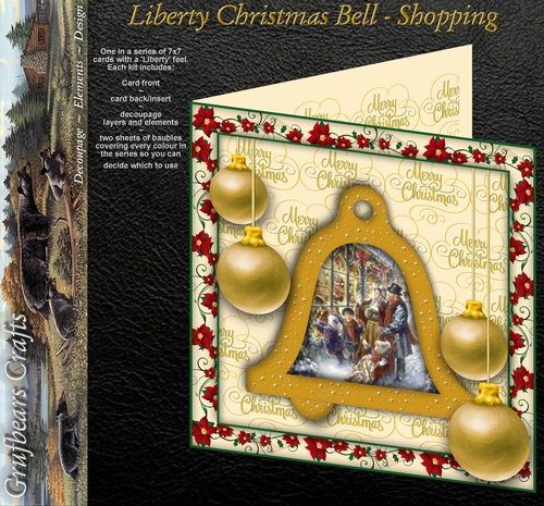 Liberty Christmas Bell - Shopping