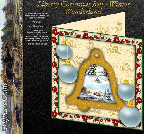 Liberty Christmas Bell - Winter Wonderland