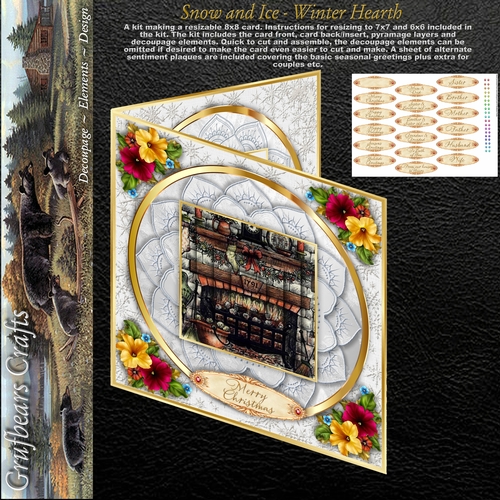 Snow and Ice - Winter Hearth
