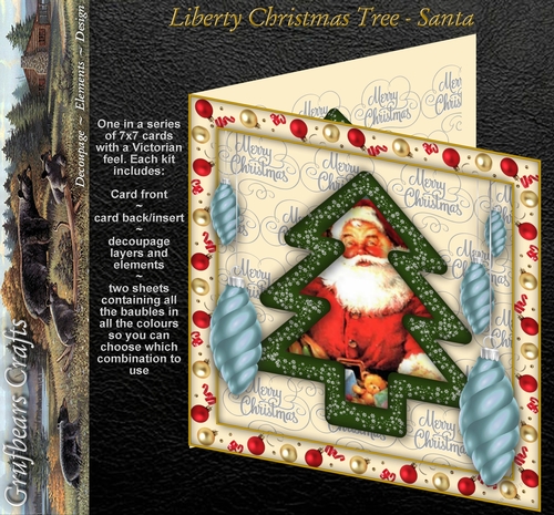 Liberty Christmas Tree - Santa
