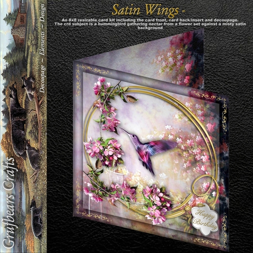 Satin Wings - Apple Blossom