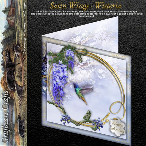 Satin Wings - Wisteria