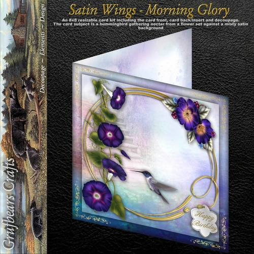 Satin Wings - Morning Glory