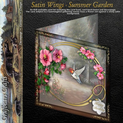 Satin Wings - Summer Garden