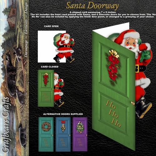 Santa Doorway