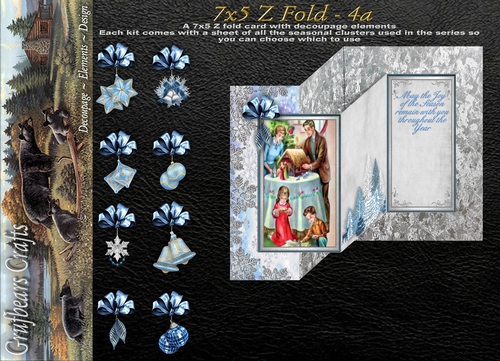 7x5 z-fold card 4a