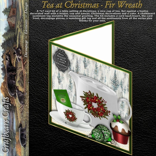 Tea at Christmas - Fir Wreath