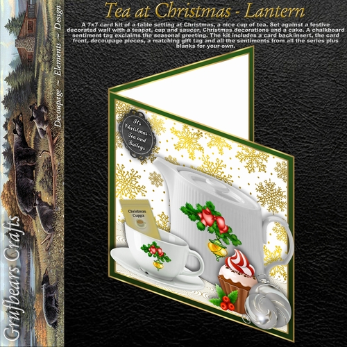 Tea at Christmas - Lantern