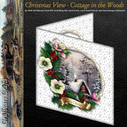 Christmas View - Cottage in the Woods