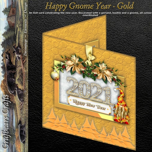 Happy Gnome Year - Gold
