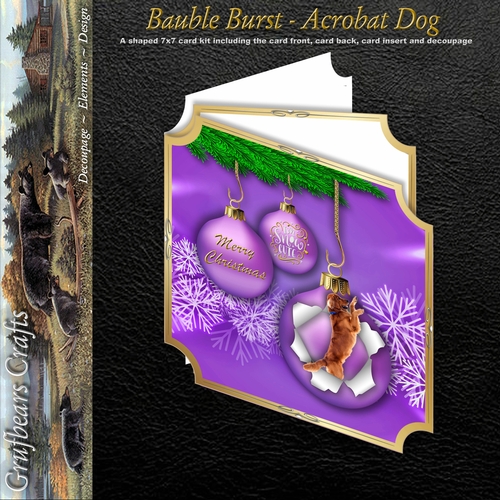 Bauble Burst - Acrobat Dog