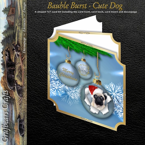Bauble Burst - Cute Dog