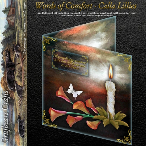 Words of Comfort - Calla Lillies
