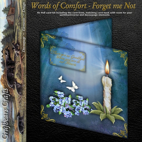 Words of Comfort - Forget me Not