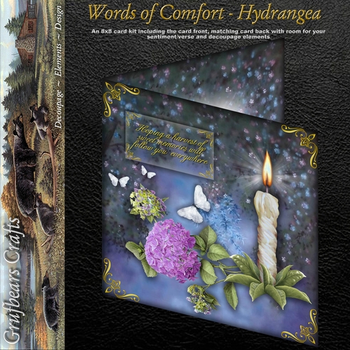 Words of Comfort - Hydrangea