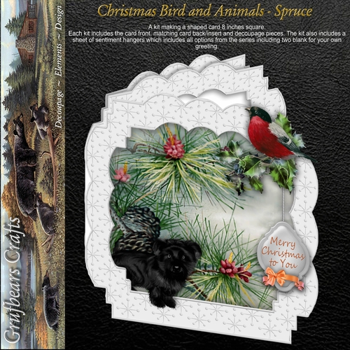 Little Christmas Bird - Spruce