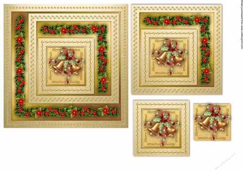 A4 Golden Christmas - Christmas Bells