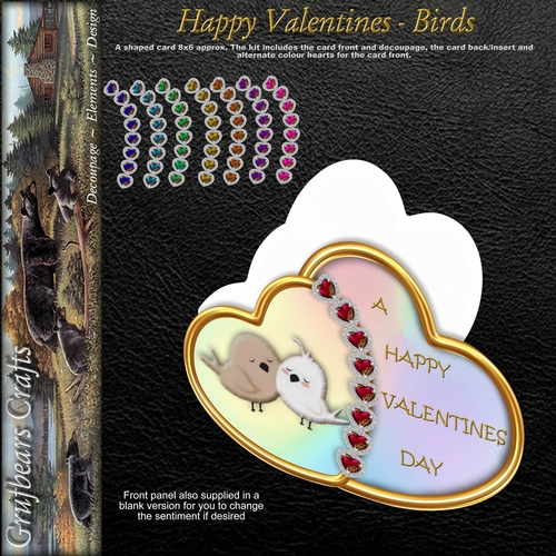 Happy Valentines - Birds