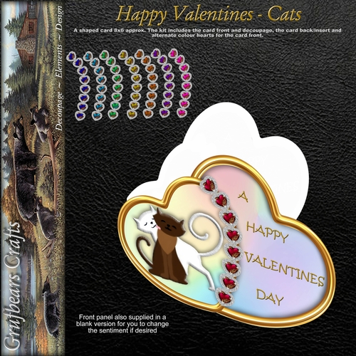 Happy Valentines - Cats