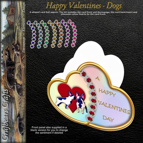 Happy Valentines - Dogs