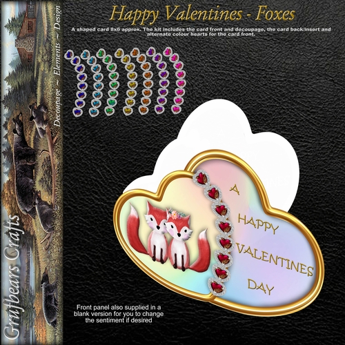 Happy Valentines - Foxes