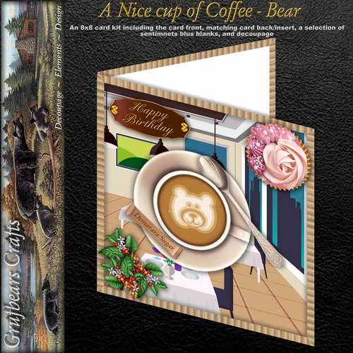 A Nice cup of Coffee - Bear