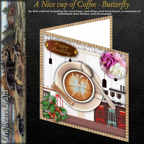 A Nice cup of Coffee - Butterfly
