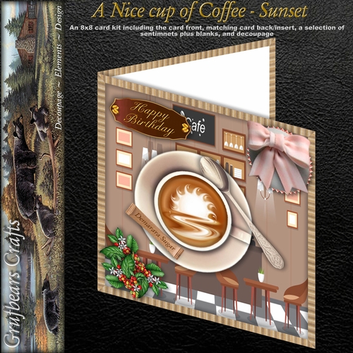 A Nice cup of Coffee - Sunset