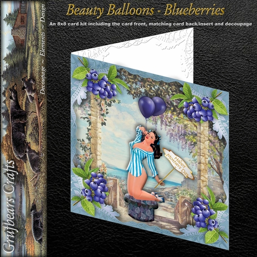 Beauty Balloons - Blueberries
