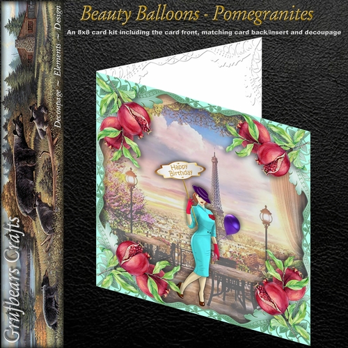 Beauty Balloons - Pomegranites