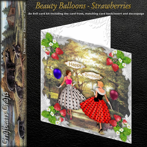Beauty Balloons - Strawberries