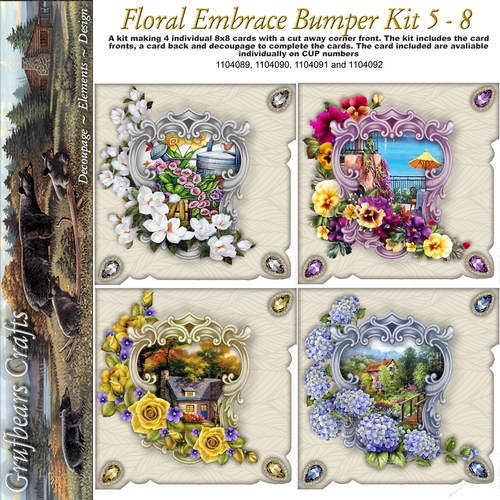 Floral Embrace Bumper Kit 5 - 8