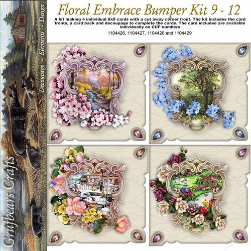 Floral Embrace Bumper Kit 9 - 12