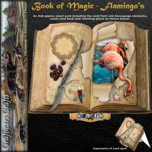 Book of Magic - Famingos