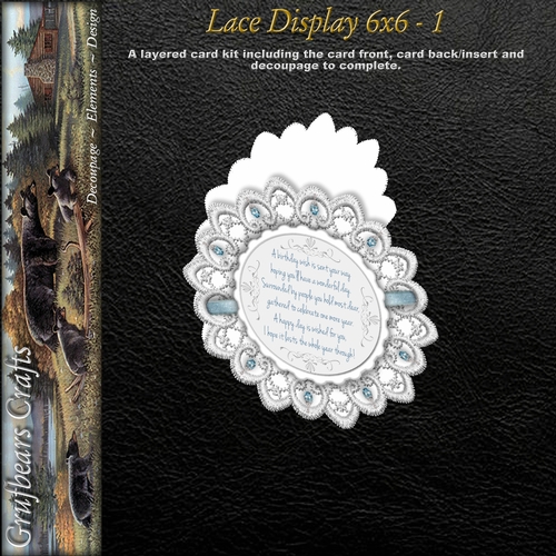 Lace Display 6x6 - 1