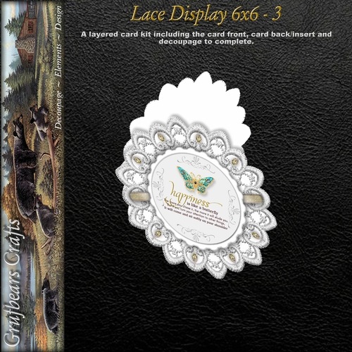 Lace Display 6x6 - 3