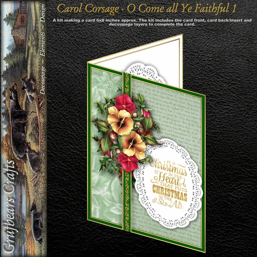 Carol Corsage - O Come all Ye Faithful 1