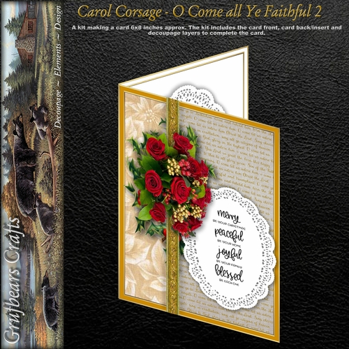 Carol Corsage - O Come all Ye Faithful 2