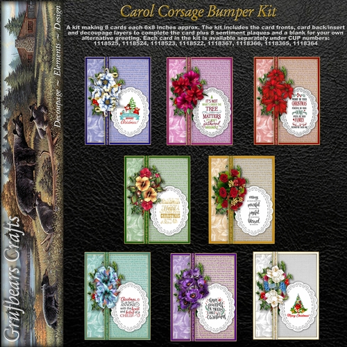 Carol Corsage Bumper Kit 8x6