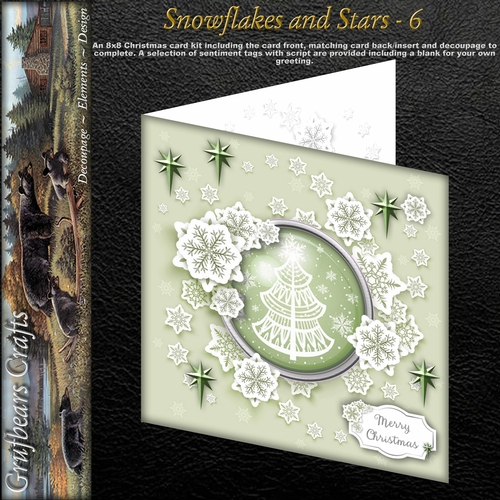 Snowflakes and Stars - 6