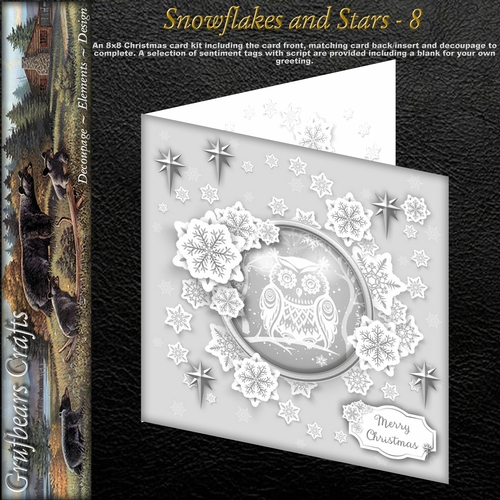 Snowflakes and Stars - 8