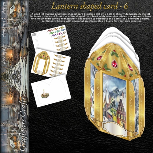 Christmas Lantern Card - 6