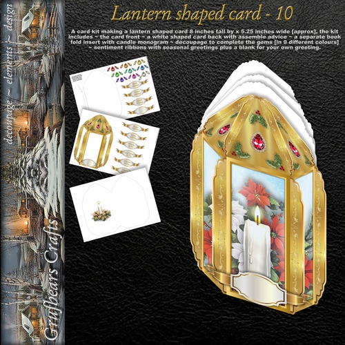 Christmas Lantern Card - 10