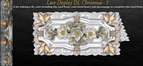 Lace Display DL Christmas - 1
