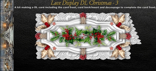 Lace Display DL Christmas - 3