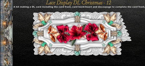 Lace Display DL Christmas - 12