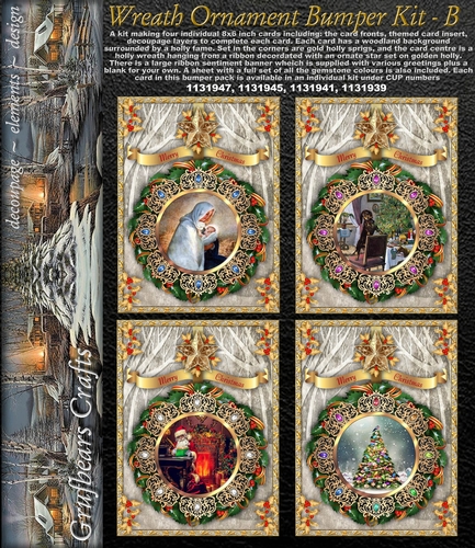 Wreath Ornament Bumper Kit B