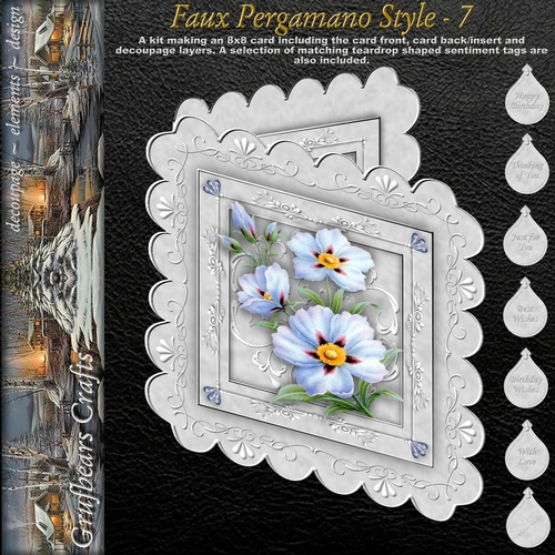 Faux Pergamano Style 7